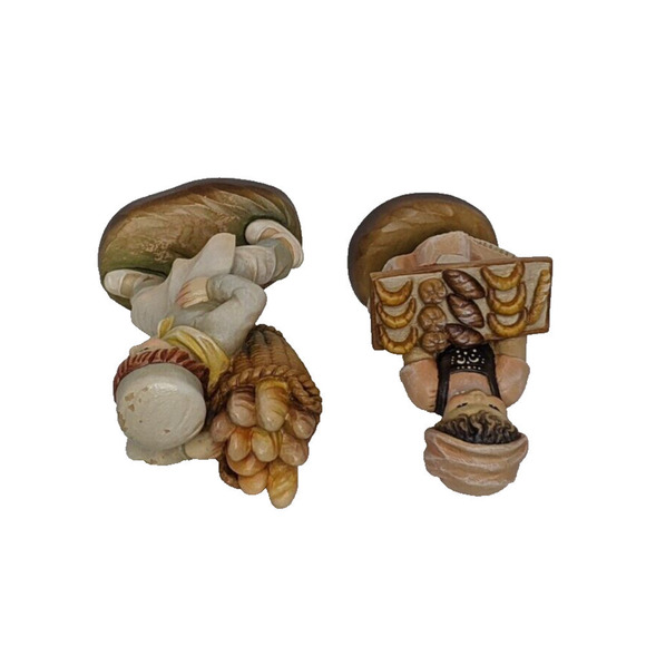 ANRI Ferrandiz Baker Boy and Pastry Girl 6" Limited Ed Set RARE Italy EUC Read - Picture 7 of 8